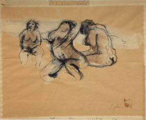 Image of Three Nude Women