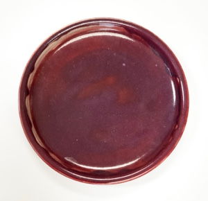 Image of Plate  (plum, large)