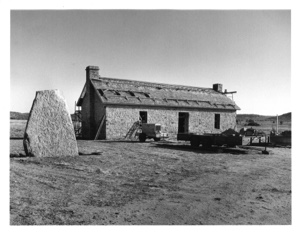 Image of Main House During Restoration