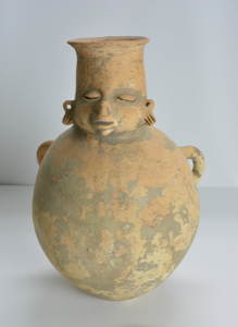 Image of Effigy Vessel with Large Loop-Handle 