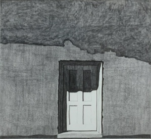 Image of The Door of Truchas' Morada (title 8/24/90)