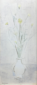 Image of Flowers in white vase