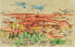 Image of Untitled (New Mexico landscape)