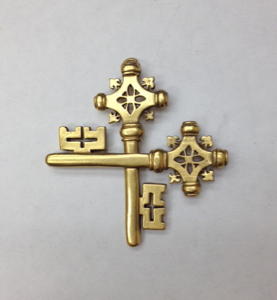 Image of Key Cross Pendant 