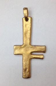 Image of Double Cross Pendant  