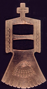 Image of Cross Kerchief Slide  