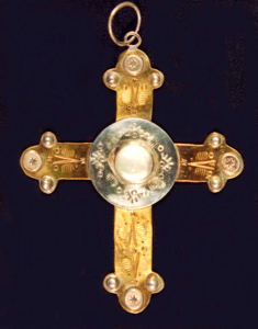 Image of Latin Budded Cross Pendant  