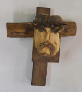 Image of Face of Christ on Cross