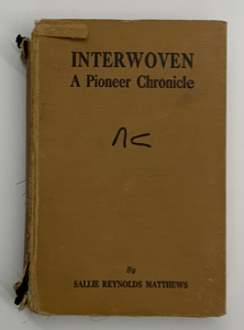 Image of Interwoven    1st ed. / "to Mrs. A. Palmore"