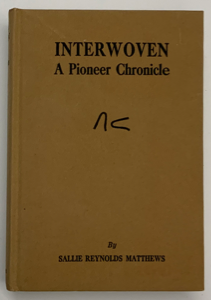 Image of Interwoven    1st ed. / "to May Vernon Bartholomew Webb"