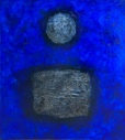 Image of Untitled (forms on blue)