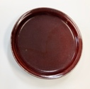 Image of Plate  (plum with blue specks)