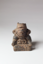 Image of Seated Aztec Rain Deity Funerary Urn (Cocijo)