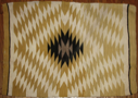 Image of Rug (gold & black diamond design)