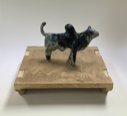 Image of Untitled (bull on tile setter)