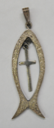 Image of Ichthys with Cross Pendant