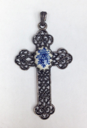 Image of Budded Latin Cross Pendant 