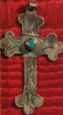 Image of Latin Budded Cross Pendant 