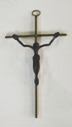 Image of Latin Cross with Crucifix Wall Hanging  